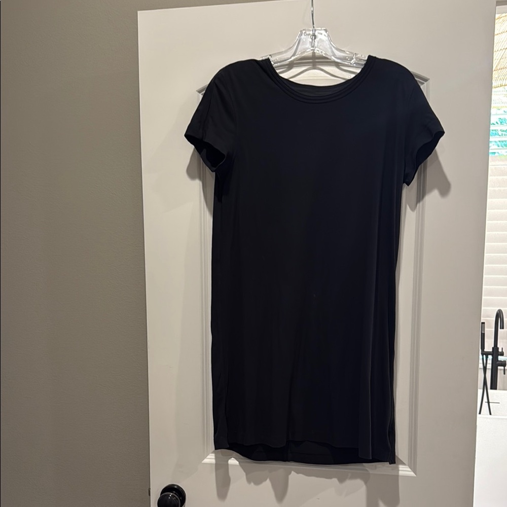 Lululemon Black Short Sleeve Dress